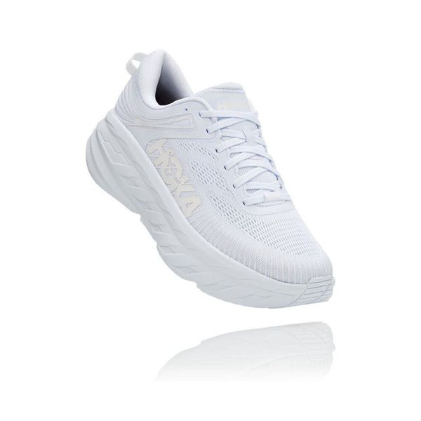 Hoka Bondi 7 Joggesko Dame Hvite | 391782-VWF