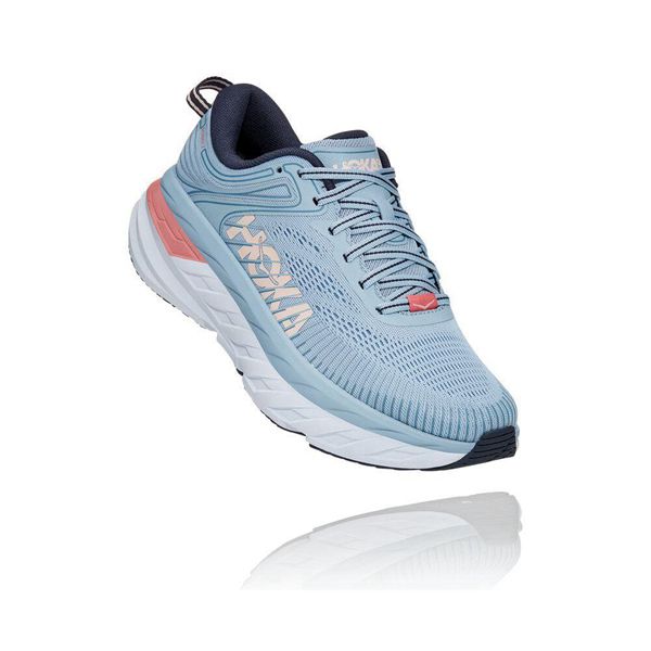 Hoka Bondi 7 Løpesko Dame Blå | 941056-SDW