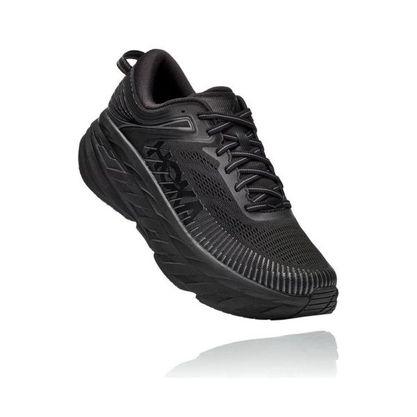 Hoka Bondi 7 Løpesko Vei Herre Svarte | 579320-CGT