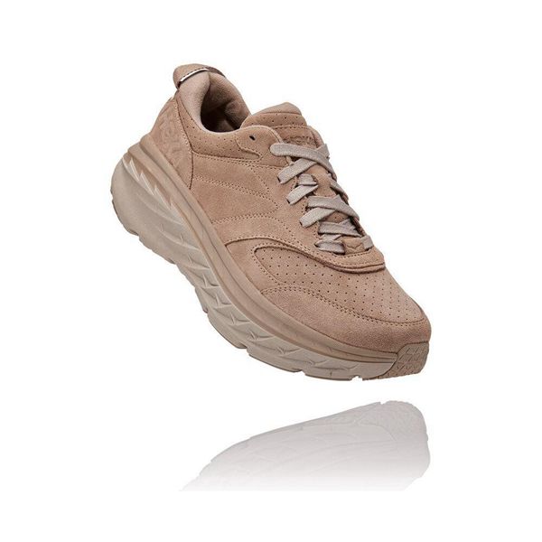 Hoka Bondi L Joggesko Herre Brune | 204619-ORW