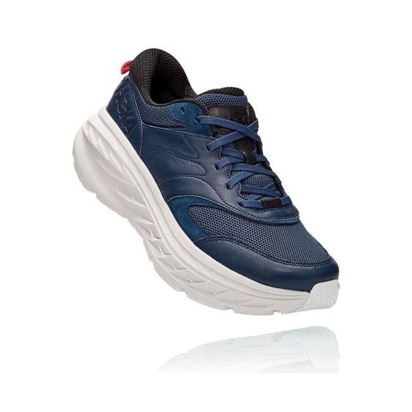 Hoka Bondi L Joggesko Herre Marineblå | 356274-YNZ