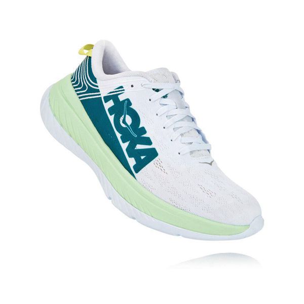 Hoka Carbon X Joggesko Herre Hvite Grønn | 702391-CFG