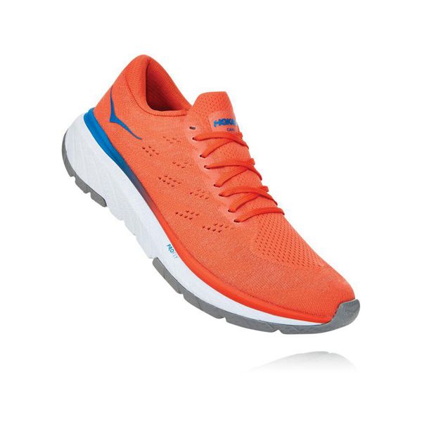 Hoka Cavu 3 Gåsko Herre Rød | 254761-QMD