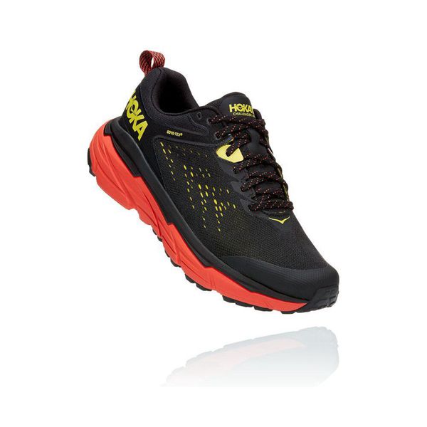 Hoka Challenger ATR 6 GTX Joggesko Herre Svarte Gul | 920574-KXH