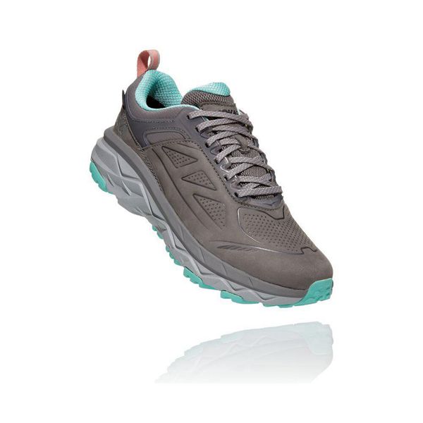 Hoka Challenger Low GORE-TEX Løpesko Dame Grå | 038645-PLU