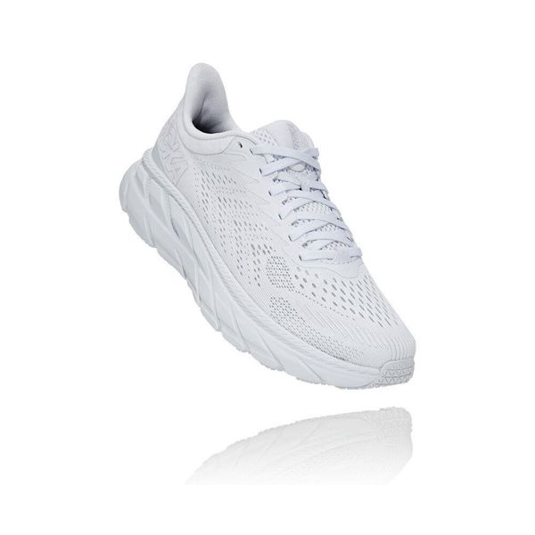 Hoka Clifton 7 Løpesko Vei Dame Hvite | 679415-XAK