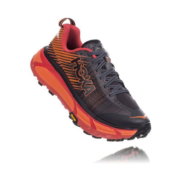 Hoka EVO Mafate 2 Fjellsko Herre Svarte Oransje | 982437-JVA