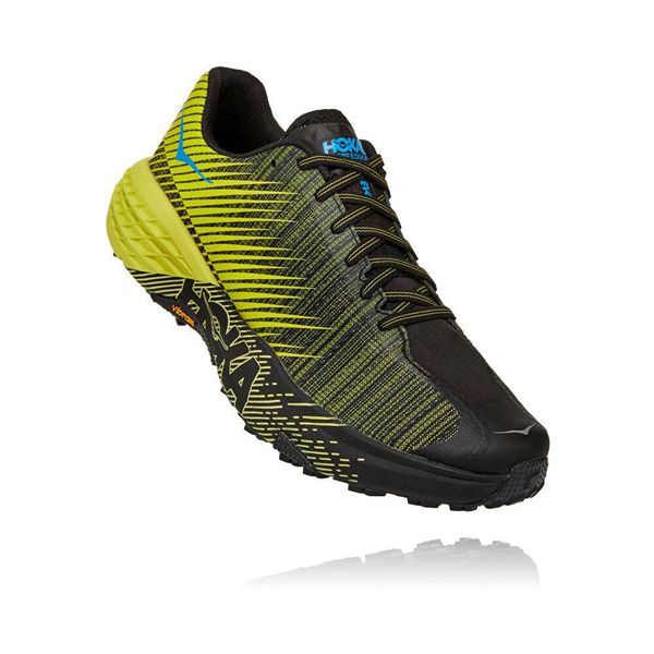 Hoka EVO Speedgoat Joggesko Herre Gul Svarte | 873419-WAR