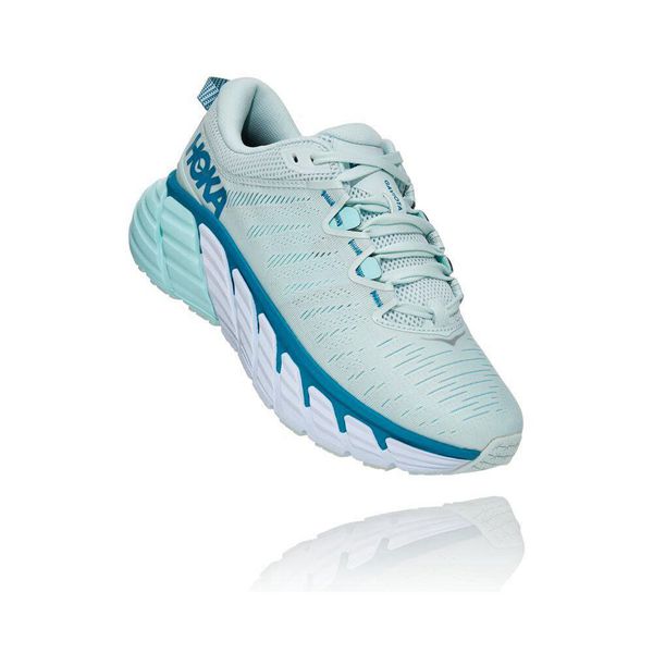 Hoka Gaviota 3 Løpesko Dame Hvite | 250869-XKR