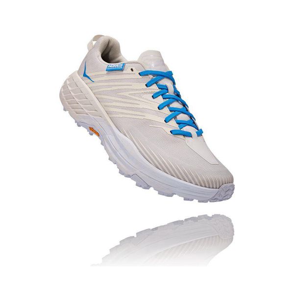 Hoka Speedgoat 4 Fjellsko Dame Hvite | 620815-LTA