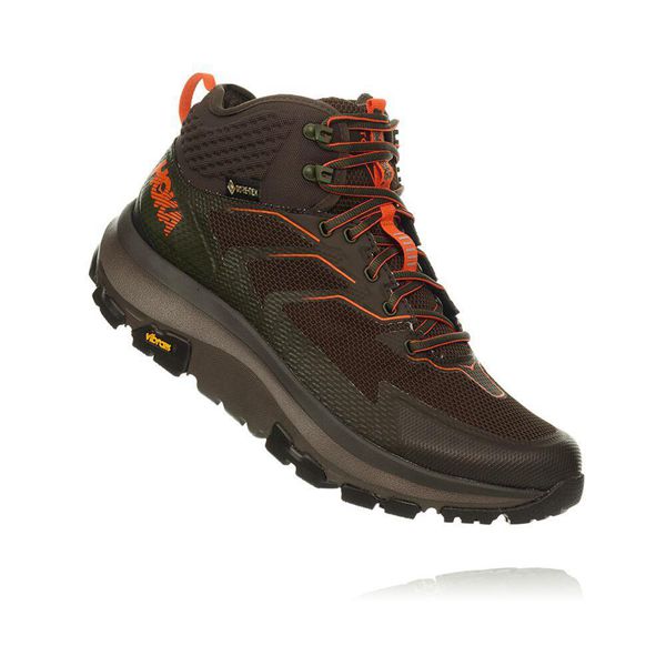 Hoka Toa GTX Joggesko Herre Grønn Brune | 637528-RGW