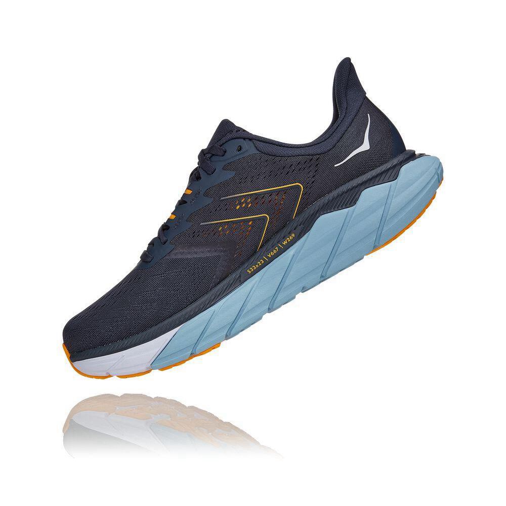 Hoka Arahi 5 Joggesko Herre Marineblå | 732580-SDB