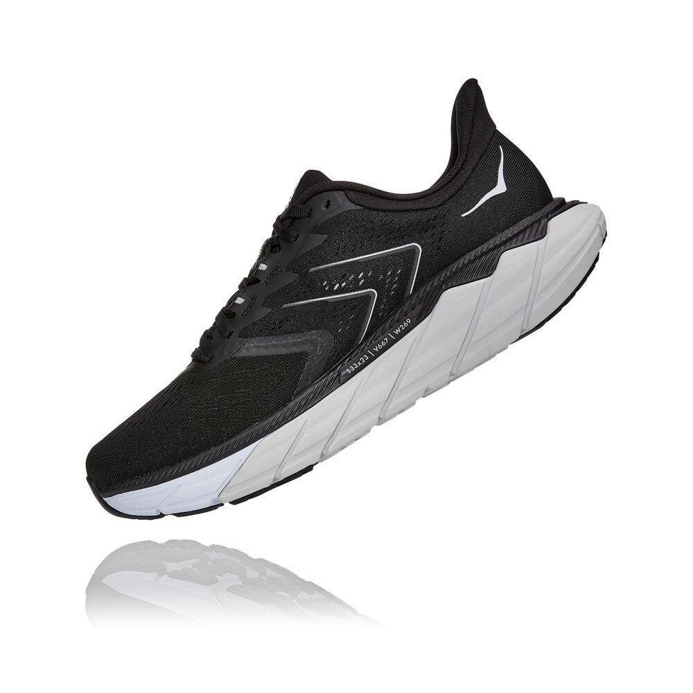 Hoka Arahi 5 Joggesko Herre Svarte | 248619-KDV