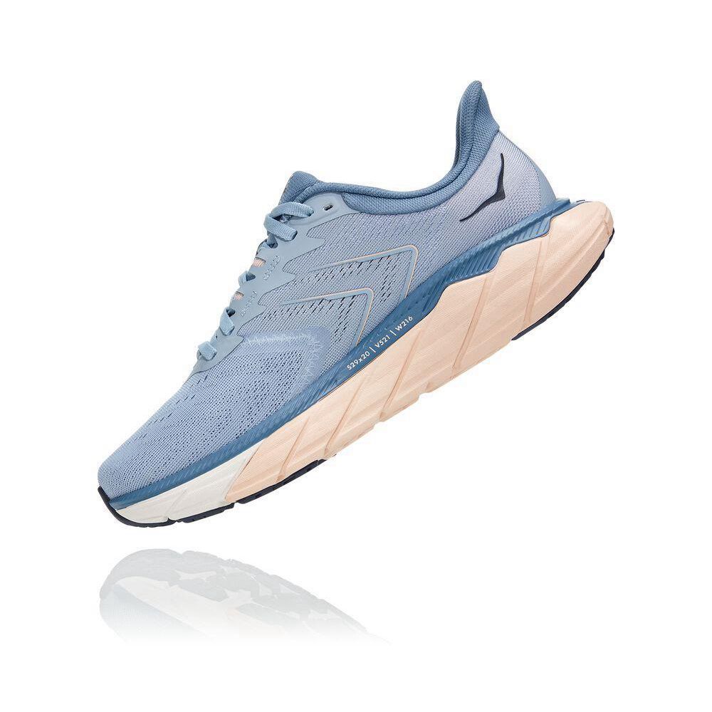 Hoka Arahi 5 Treningssko Dame Blå | 502769-EZL