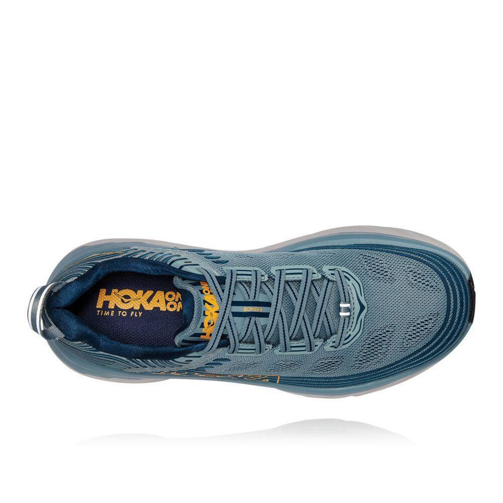 Hoka Bondi 6 Gåsko Herre Grønn | 879135-GCM