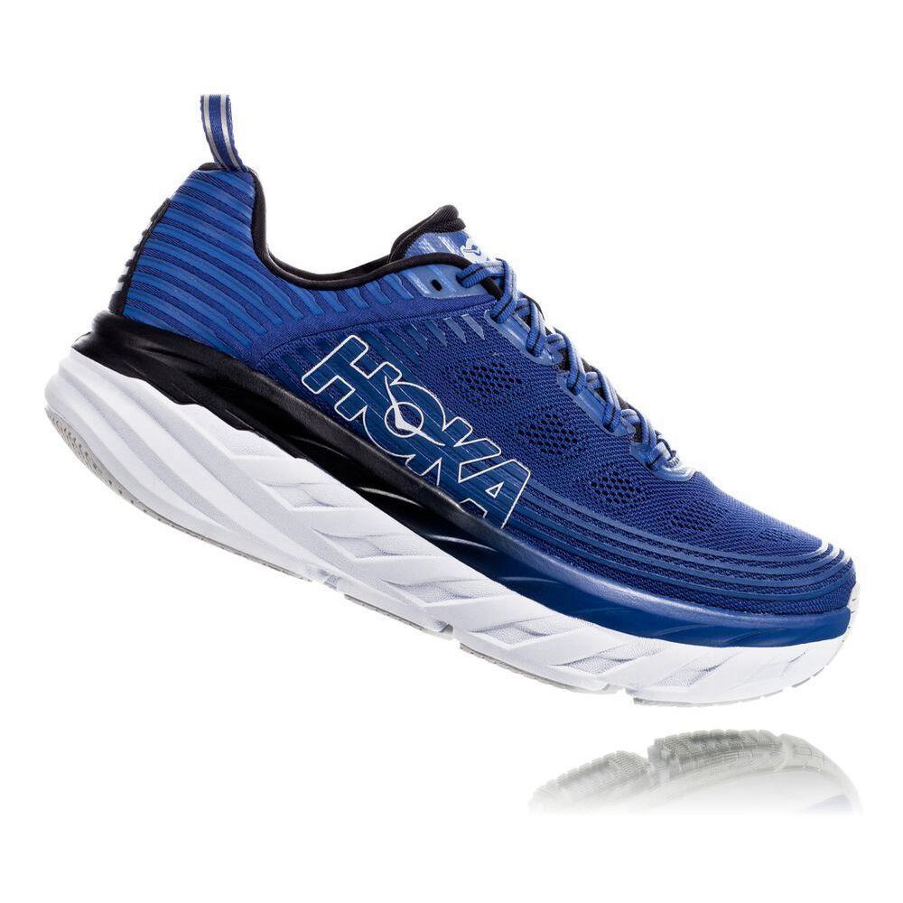 Hoka Bondi 6 Løpesko Herre Blå | 607239-GXE