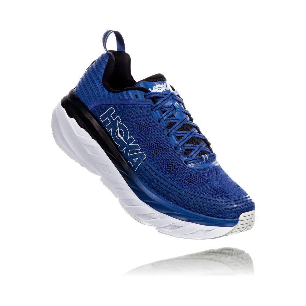 Hoka Bondi 6 Løpesko Herre Blå | 607239-GXE