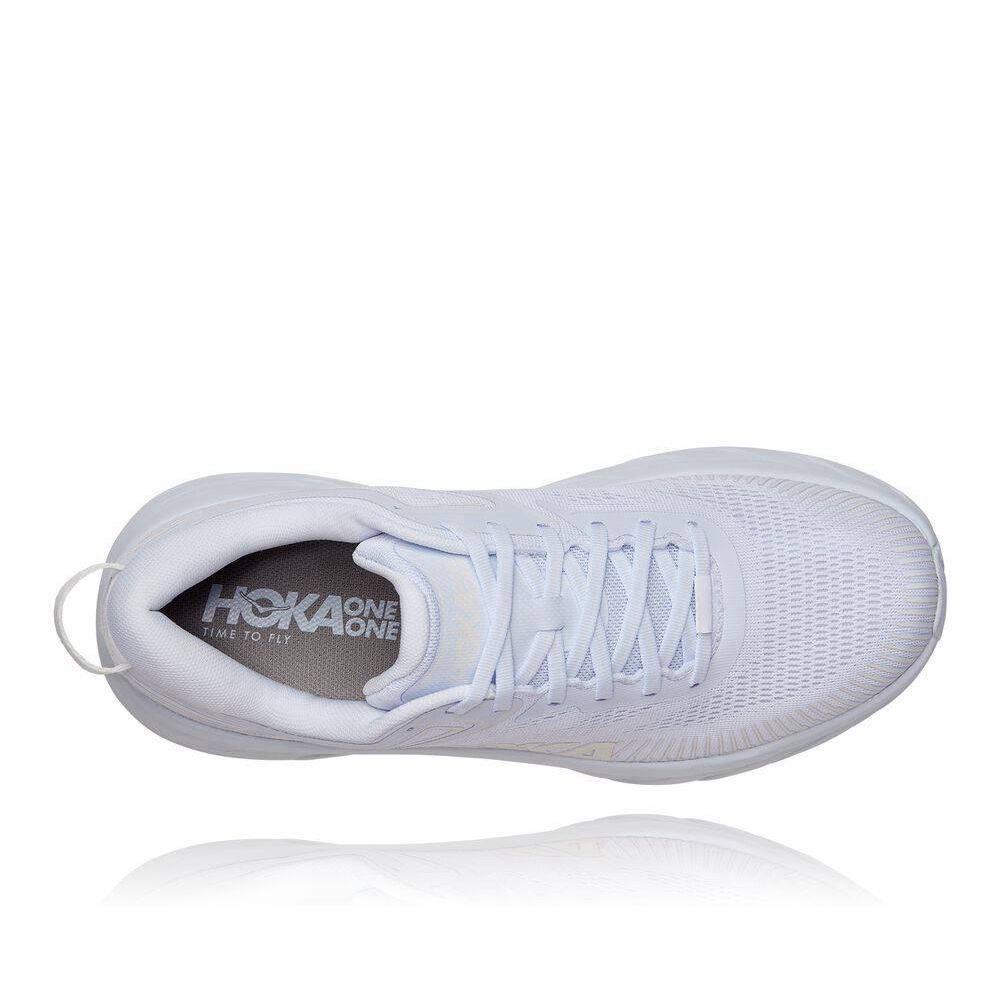 Hoka Bondi 7 Gåsko Dame Hvite | 918645-CAQ