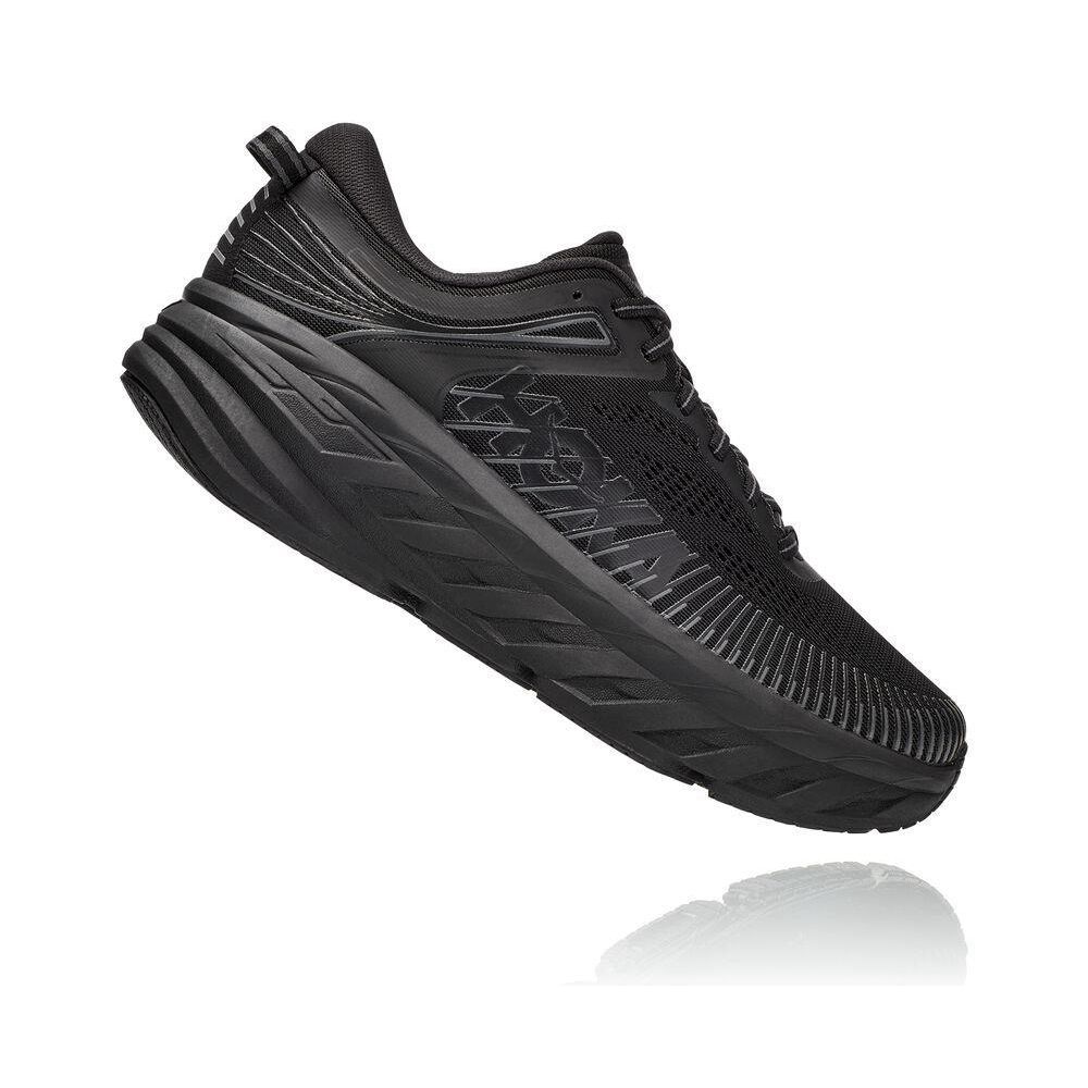 Hoka Bondi 7 Joggesko Herre Svarte | 837490-YPF