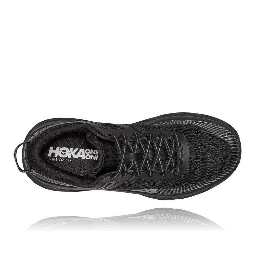 Hoka Bondi 7 Løpesko Herre Svarte | 987563-NDF