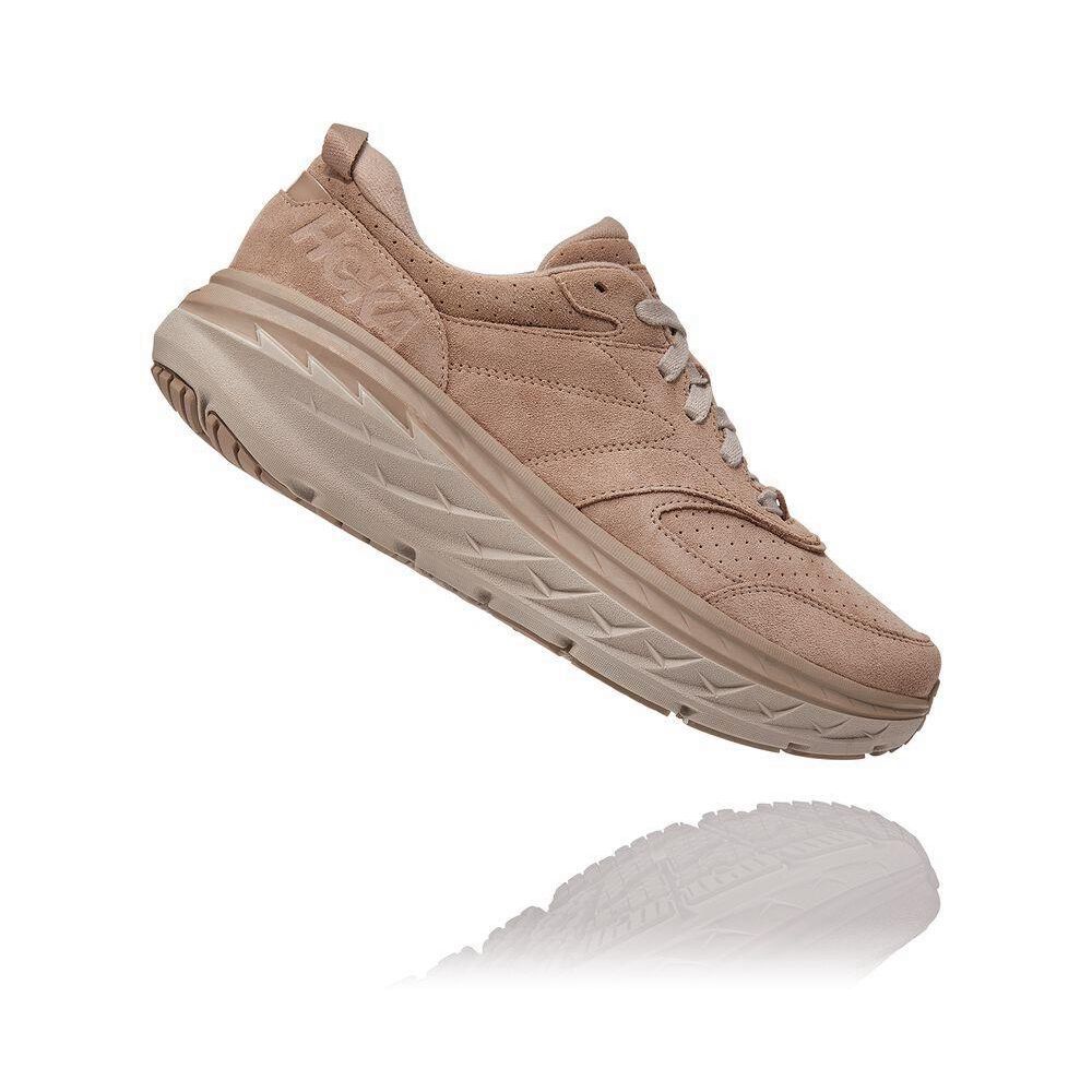 Hoka Bondi L Gåsko Dame Brune | 790418-XPB