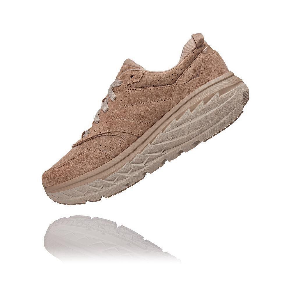 Hoka Bondi L Gåsko Dame Brune | 790418-XPB