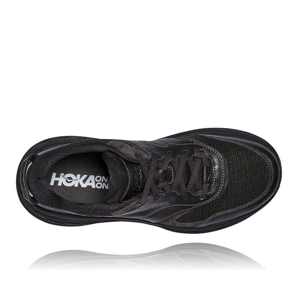 Hoka Bondi L Gåsko Dame Svarte | 418563-VWR