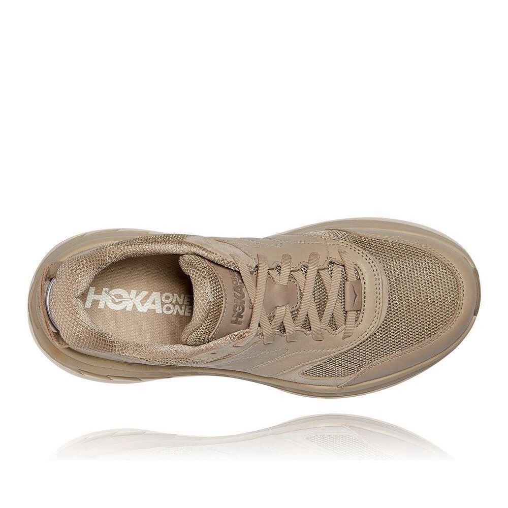 Hoka Bondi L Løpesko Vei Dame Brune | 752914-TLP