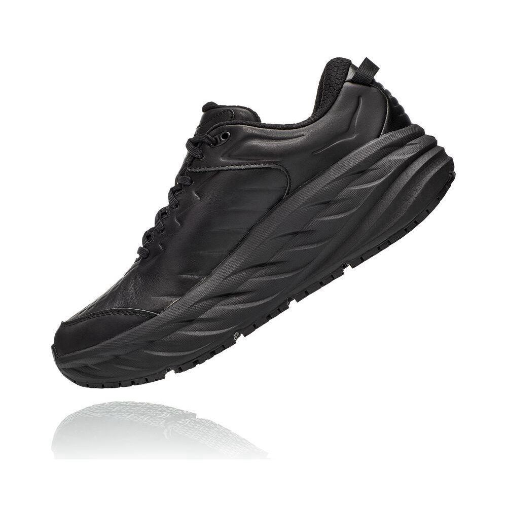 Hoka Bondi SR Gåsko Herre Svarte | 520413-DYB