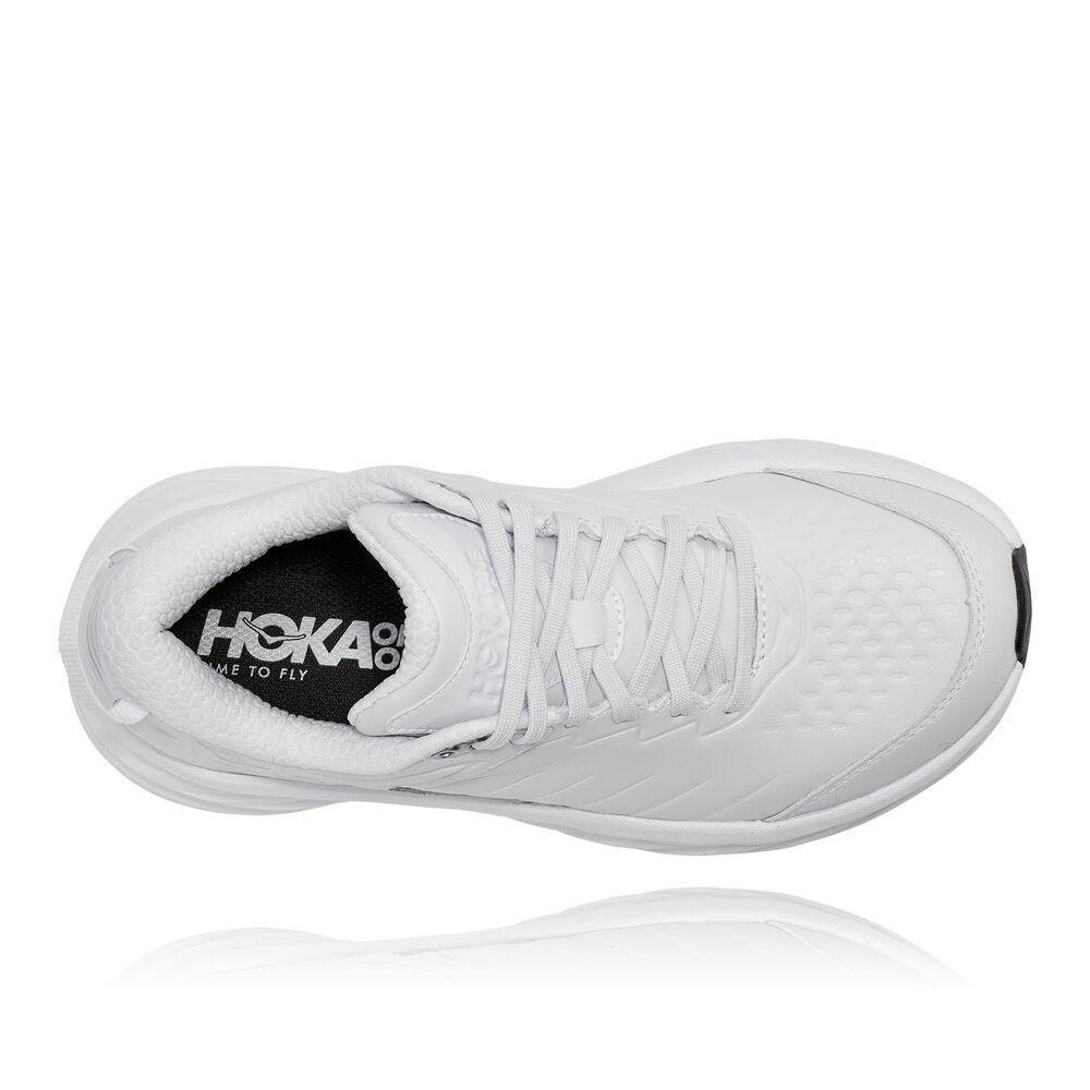 Hoka Bondi SR Løpesko Vei Dame Hvite | 938765-HOS