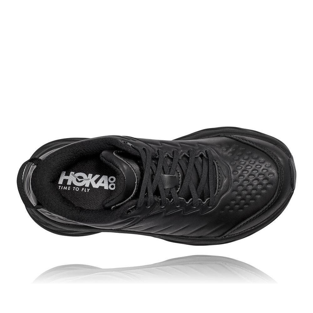 Hoka Bondi SR Løpesko Vei Dame Svarte | 578916-SXN