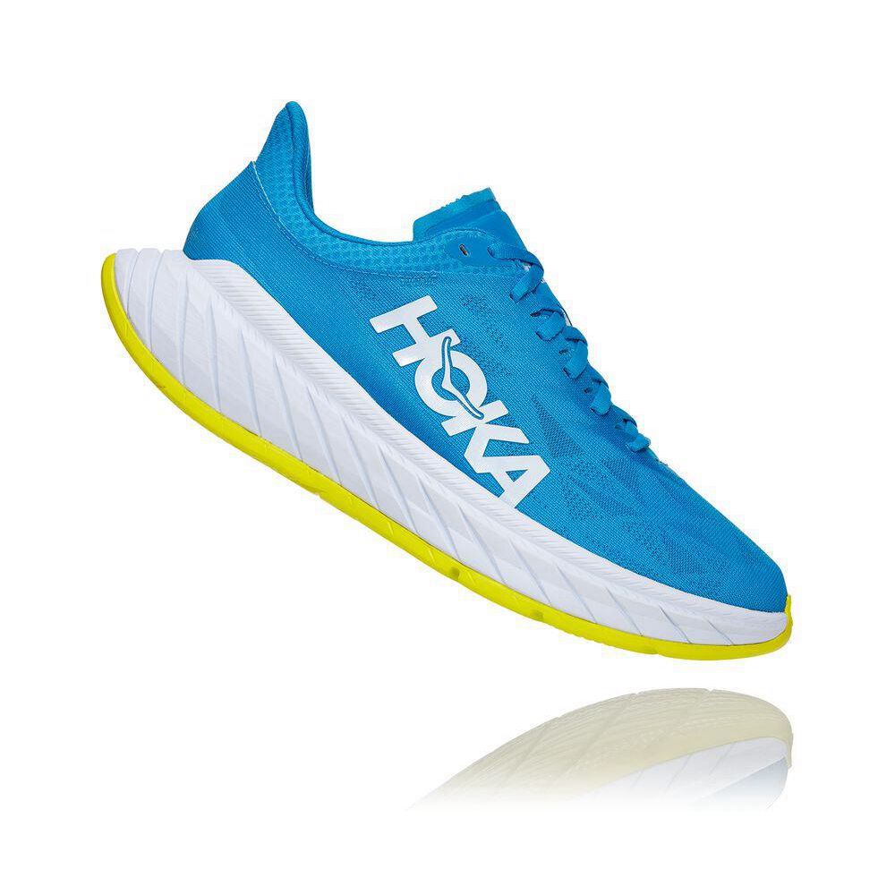 Hoka Carbon X 2 Joggesko Herre Blå | 256903-TMY