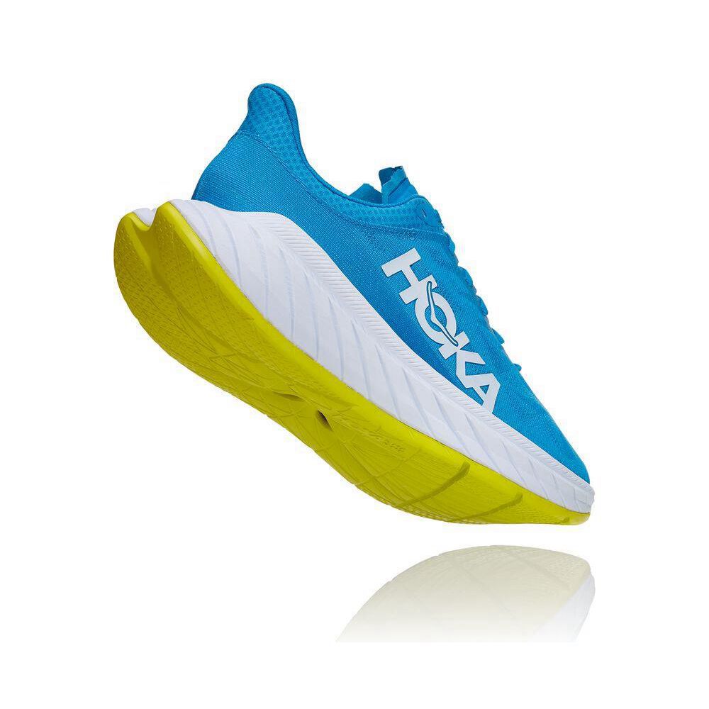 Hoka Carbon X 2 Joggesko Herre Blå | 256903-TMY