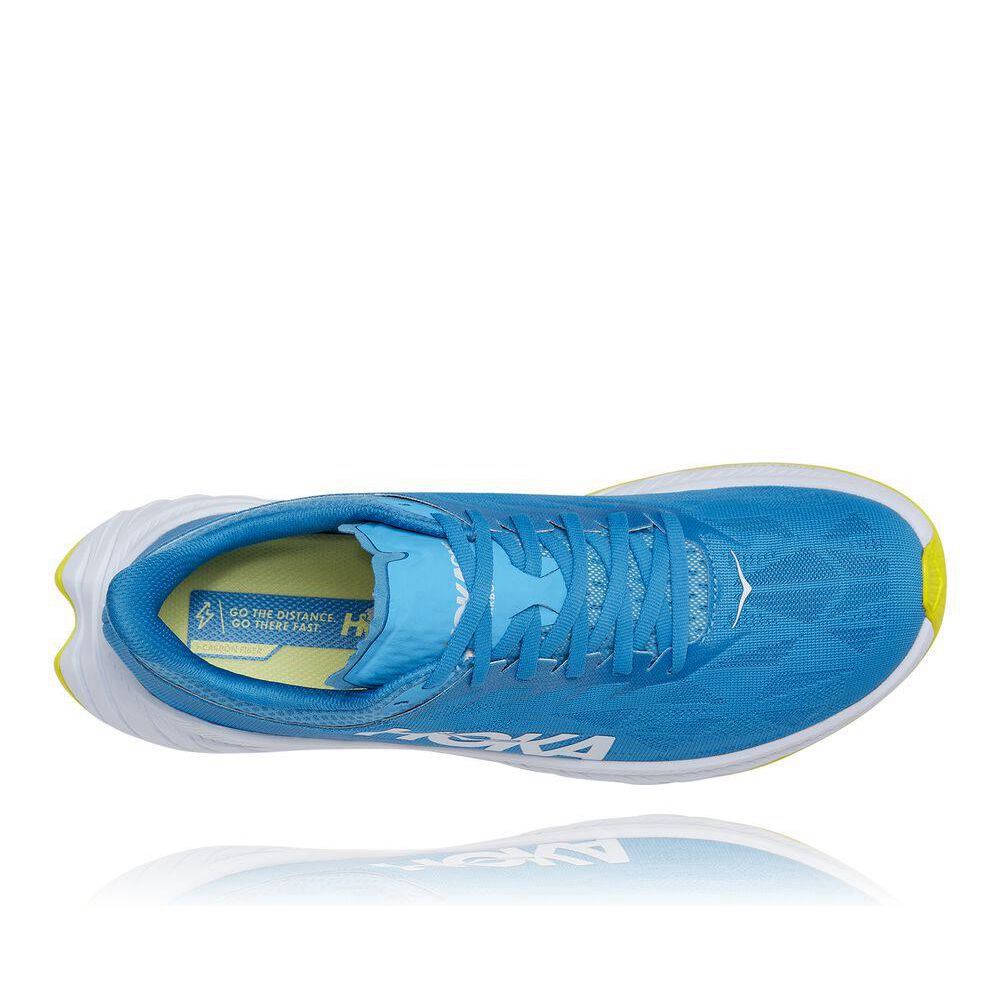 Hoka Carbon X 2 Joggesko Herre Blå | 256903-TMY