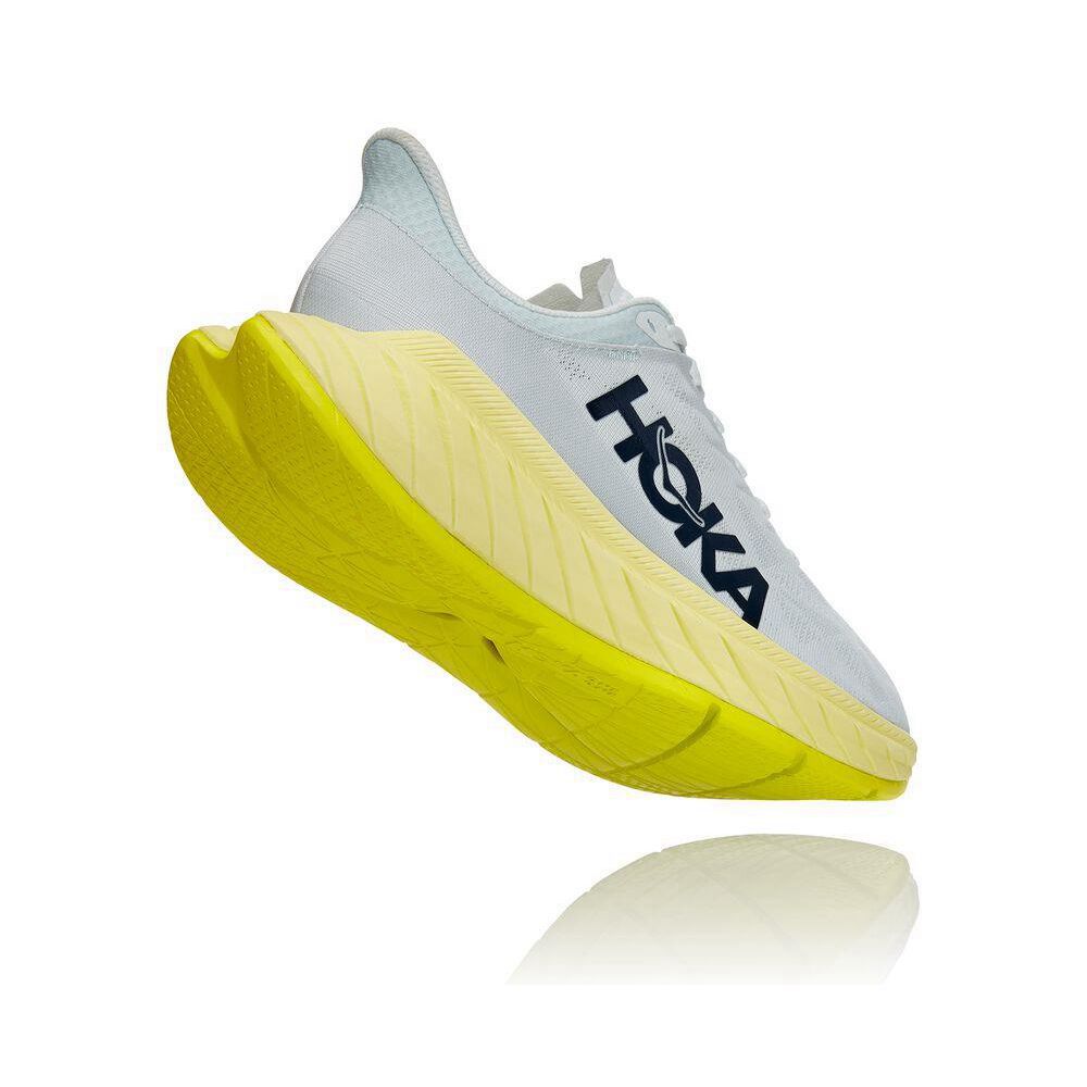 Hoka Carbon X 2 Joggesko Herre Hvite Gul | 140258-LYJ