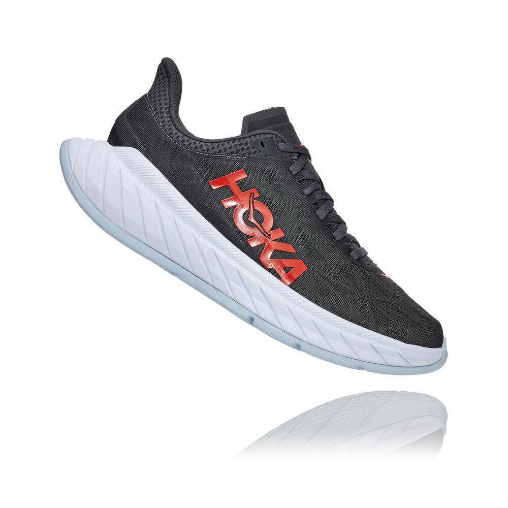 Hoka Carbon X 2 Joggesko Herre Mørke Grå | 254178-YRC