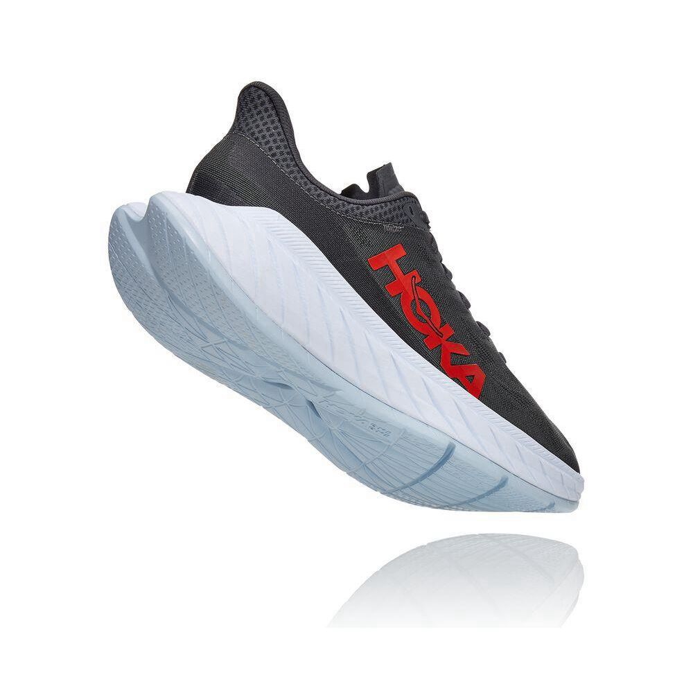 Hoka Carbon X 2 Joggesko Herre Mørke Grå | 254178-YRC