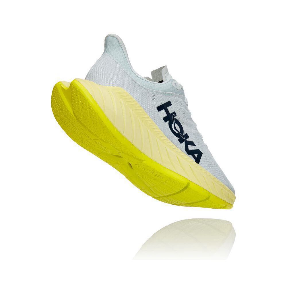 Hoka Carbon X 2 Lifestyle Sko Dame Hvite Gul | 865291-LSO