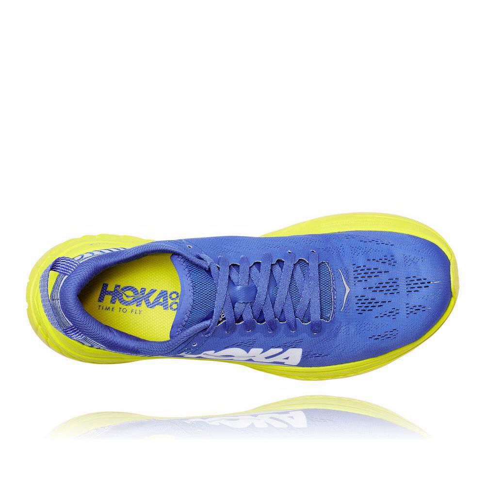 Hoka Carbon X Løpesko Vei Dame Blå | 941372-FPB