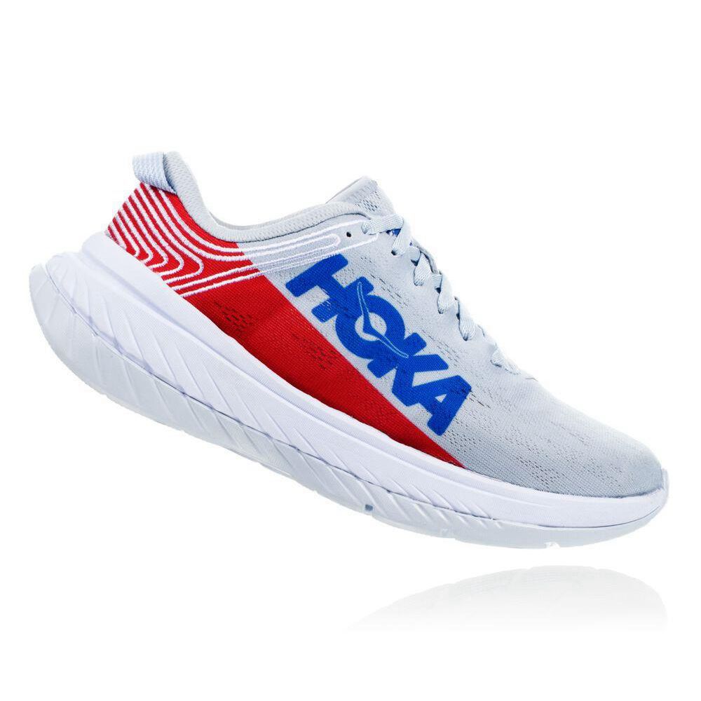 Hoka Carbon X Løpesko Vei Herre Hvite | 574023-GCD