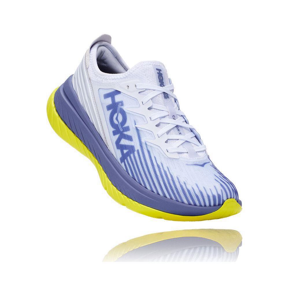 Hoka Carbon X-SPE Løpesko Vei Herre Hvite Blå | 473268-DPS