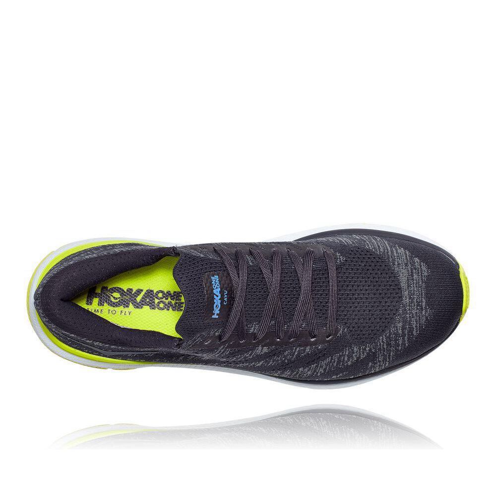 Hoka Cavu 3 Gåsko Herre Marineblå | 489356-CAT