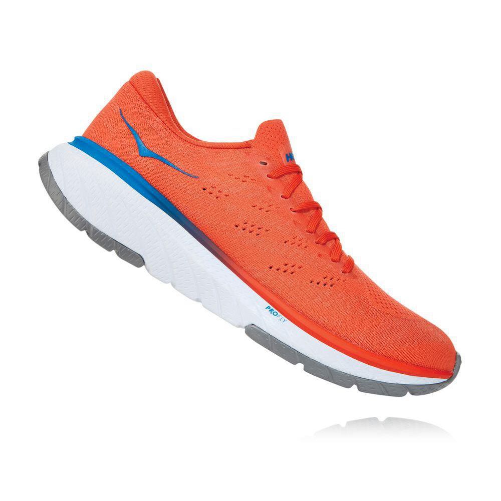 Hoka Cavu 3 Gåsko Herre Rød | 254761-QMD