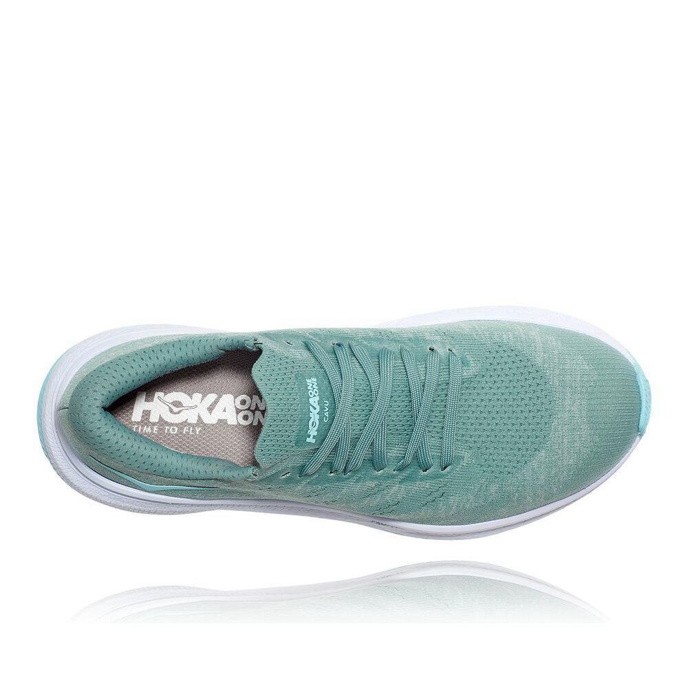 Hoka Cavu 3 Joggesko Dame Blå | 235860-MAI