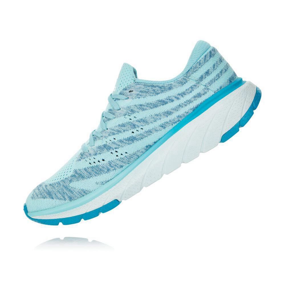 Hoka Cavu 3 Joggesko Dame Blå | 783965-XMK