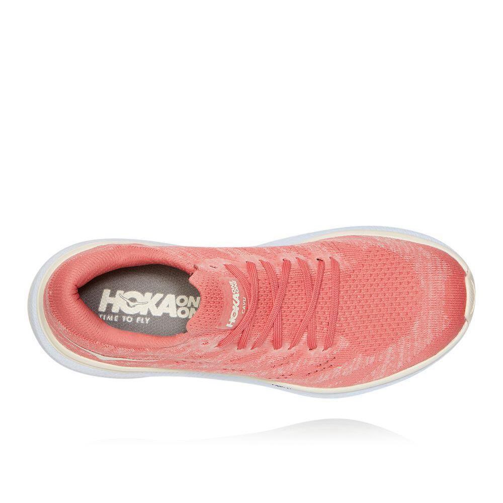 Hoka Cavu 3 Løpesko Vei Dame Rosa | 742059-XGB