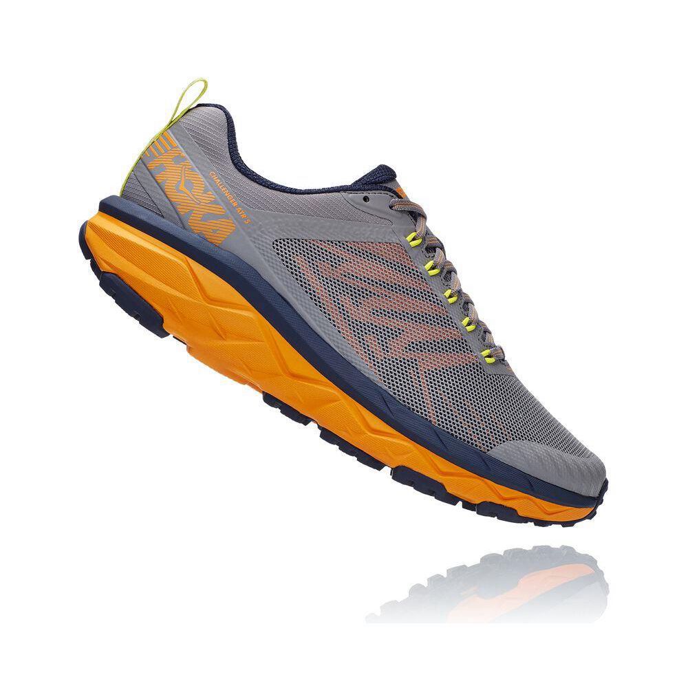 Hoka Challenger ATR 5 Trail Løpesko Herre Grå | 037561-PTB