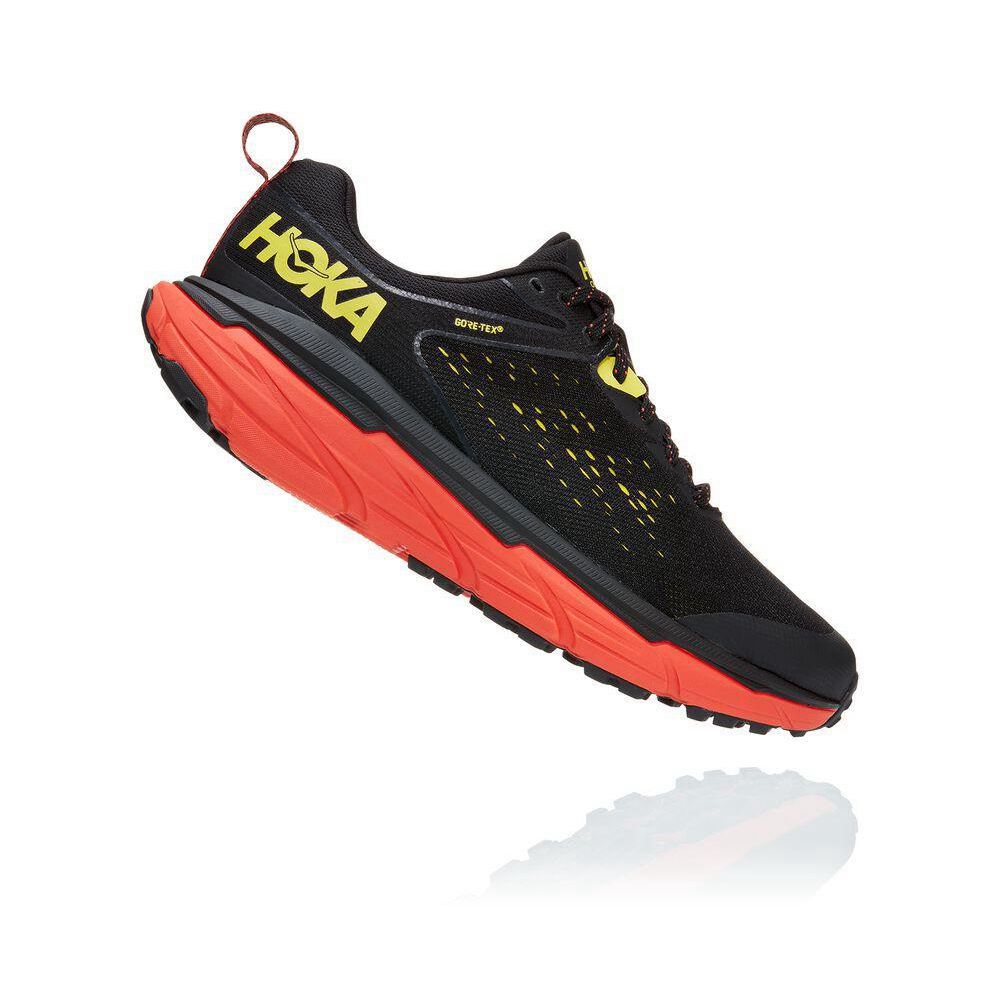 Hoka Challenger ATR 6 GTX Joggesko Herre Svarte Gul | 920574-KXH