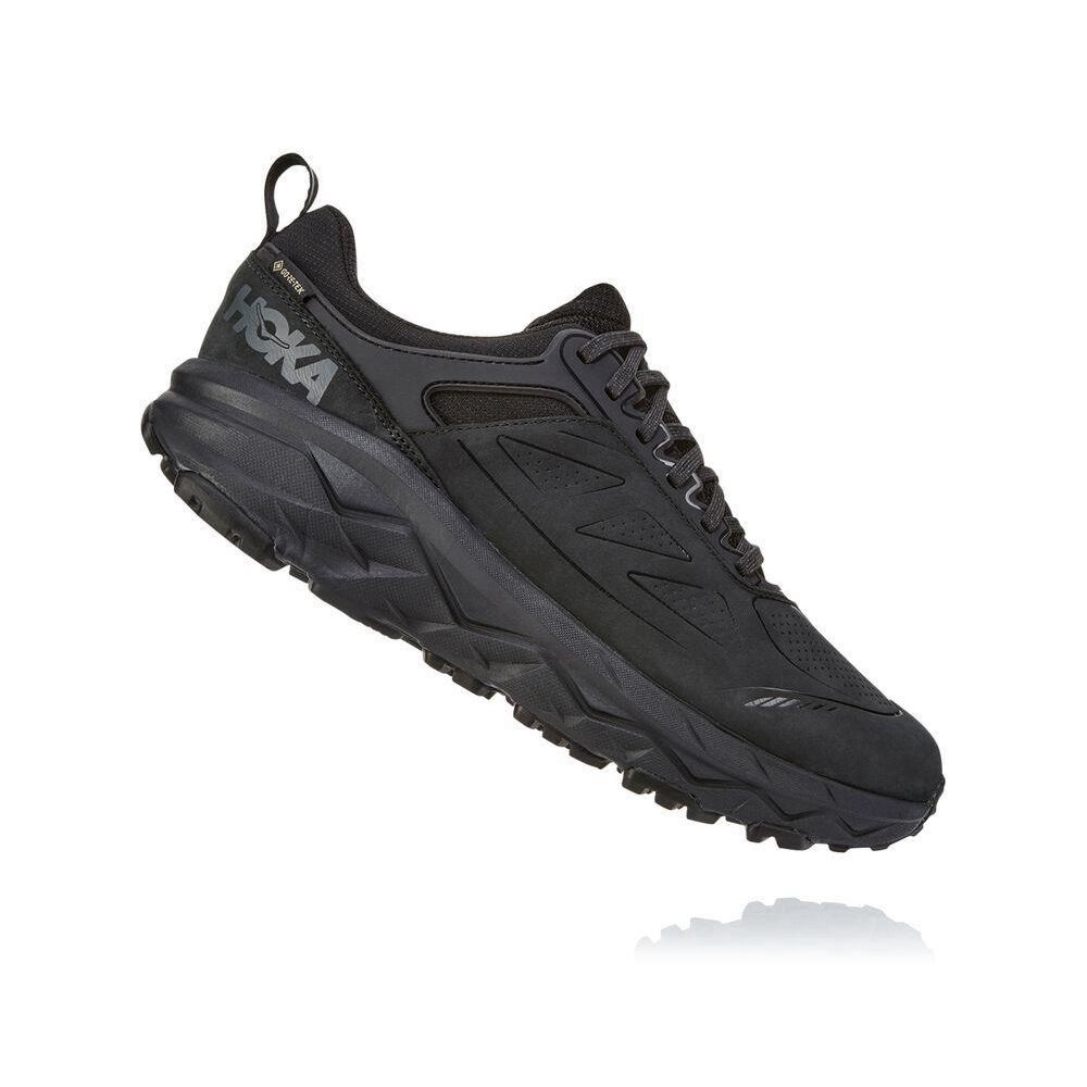 Hoka Challenger Low GORE-TEX Fjellsko Herre Svarte | 306958-VYN