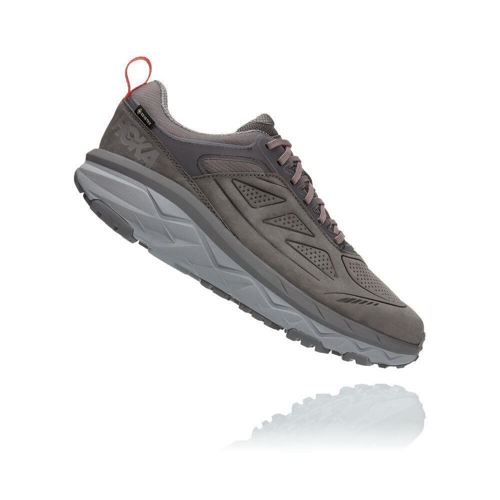 Hoka Challenger Low GORE-TEX Fjellsko Herre Grå | 940513-VNG